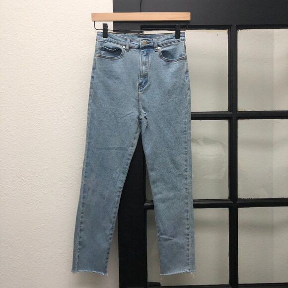 UNIF High Waisted Light Blue Jeans - Size 27 - Picture 1 of 8